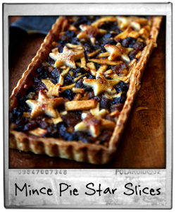 Mince Pie Star Slices