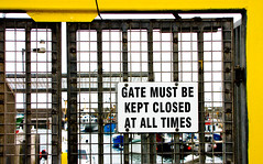 Then why build a gate?