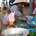 Woman selling fish - Hue