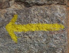 Flecha amarilla