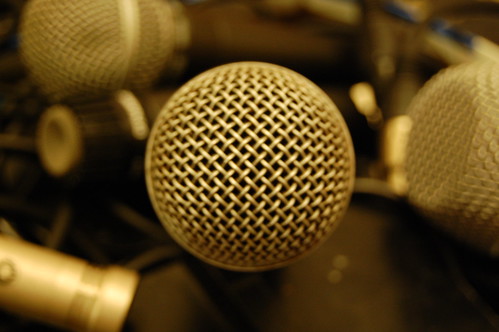 Microphones by Rusty Sheriff, on Flickr
