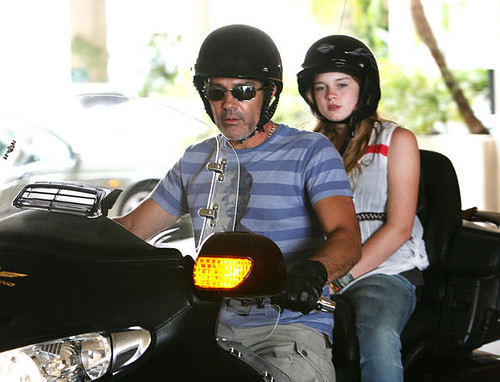celebrities on motorcycles