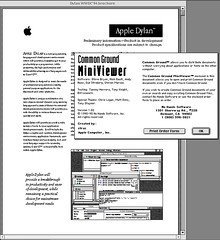 Common Ground MiniViewer - Dylan WWDC'94 brochure