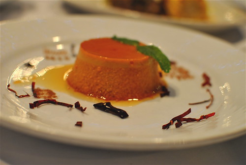 flan de chile pasilly and orange