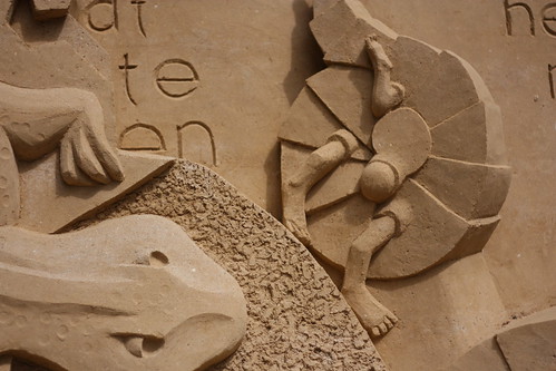 Esculturas de areia em Haia - 2010