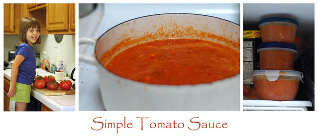 Tomato Sauce Triptych