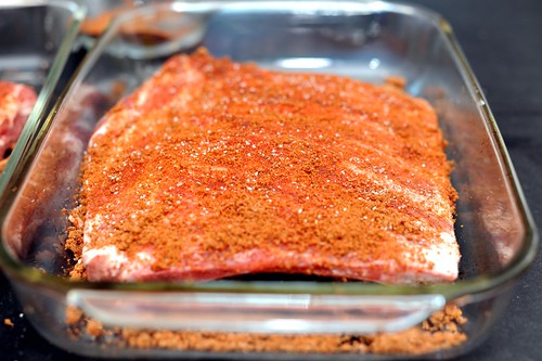 ribs, rubbed