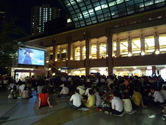 恵比寿ガーデンプレイスで無料の野外映画会 2010