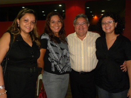 Alda Fernandes, Lenne Santos, Adil Colares e Lúcia Morais