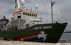 Arctic Sunrise Gulf Oil Expedition