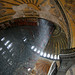 Hagia Sofia interior (with scaffolding)