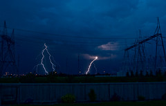 Lightning in Edmonton