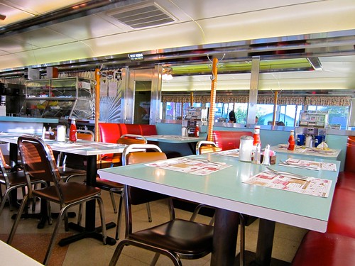 Mel's Diner Interior