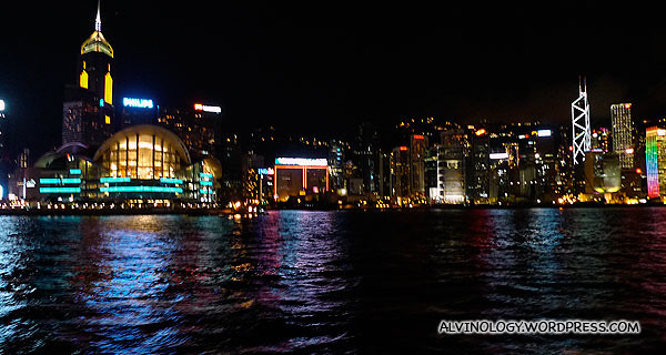 Hong Kong night view 