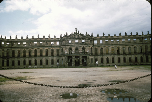 Ruined palace, Germany (?), 1955-1956