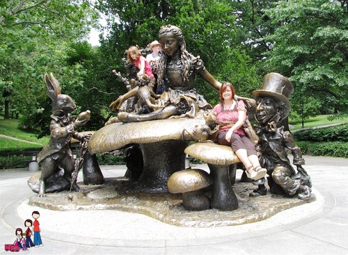 Alice in Wonderland Sculpture, Central Park, New York City