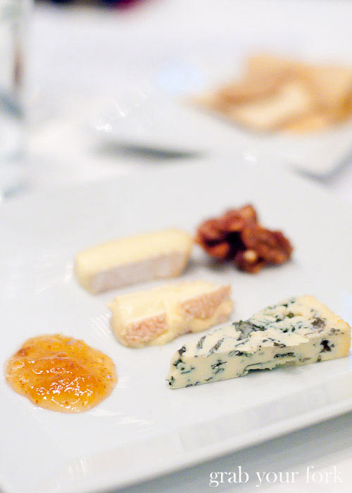Becasse cheese plate