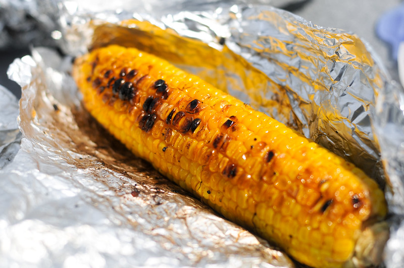 Grilled Corn with Chili Lime Butter
