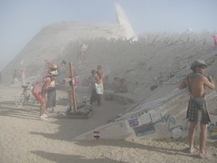 Temple in the dust
