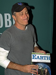 Jon Stewart Earth book Shankbone, From ImagesAttr