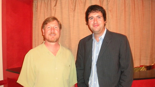 Jon Bolta (left) and Kris Chislett (right)