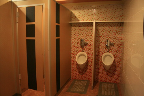Hyper-modern bathroom design