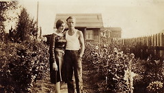 My grandparents at the first house