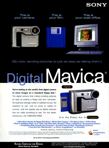 Mavica FD-7 Advertisement