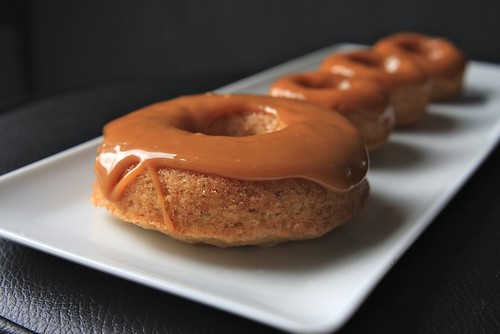 caramel apple donuts