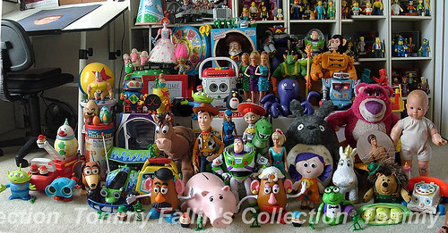 Here's a collection from a member on Pixar Planet. 