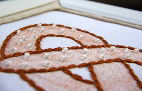 pretzel wip--bead detail