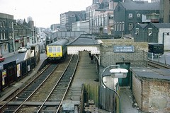 Silvertown station in 1971