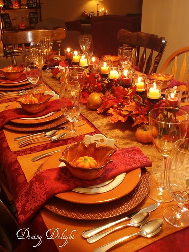Dining Delight: Fall Dinner Party for Eight