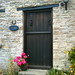 Lavender Cottage doorway in Minster Lovell Village