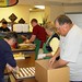 Volunteers Boxing Meals for Home Delivery