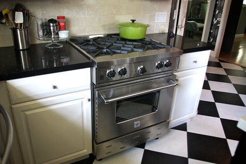 the new oven!