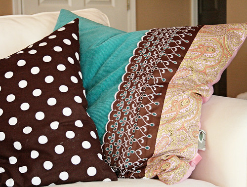 the only pillow I made for erin's challenge