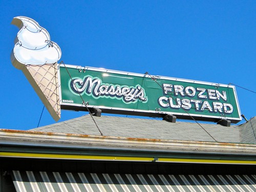 Massey's Frozen Custard Sign