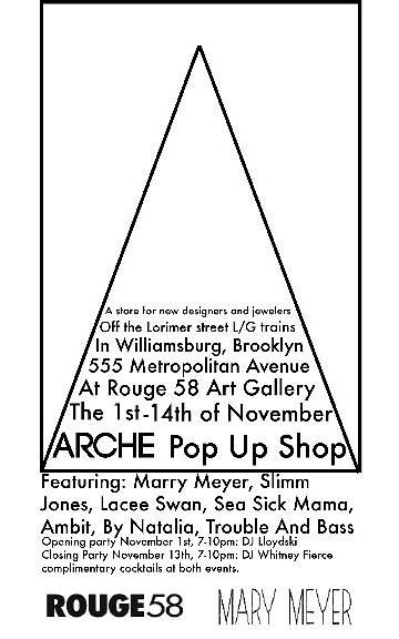 Arche Pop Up Shop