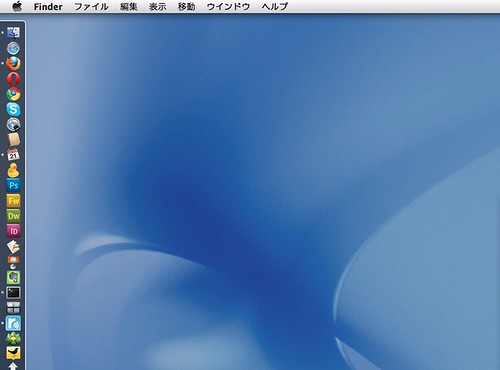 Macのデスクトップ