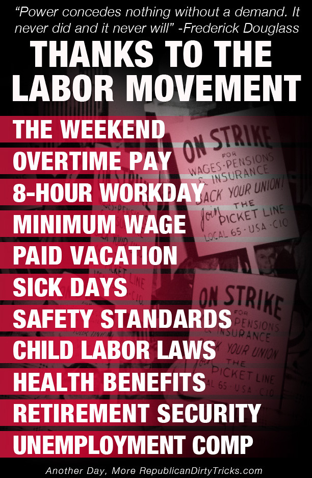 Accomplishments of the Labor Movement Image