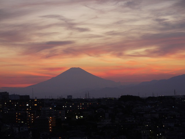 こんなに富士山が大きく見えるなんて意外で...