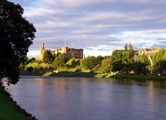 Inverness Castle and River Ness Inverness Scotland