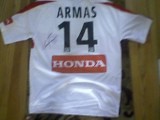 Chris Armas #14 soccer jersey back