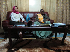 2a. Meeting the President, Dr. Abdirahaman Mohamud (Farole)