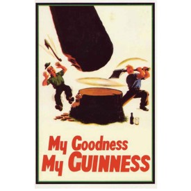 Guinness Ad #26: Lumberjack