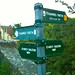 Signpost by Radcot Bridge