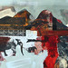 KULEZONTABAH _ 60 x 155 cm _ mixed media on canvas (SOLD)