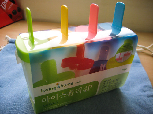 red bean ice lollies