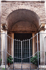 Basilica of Santa Prassede, front door